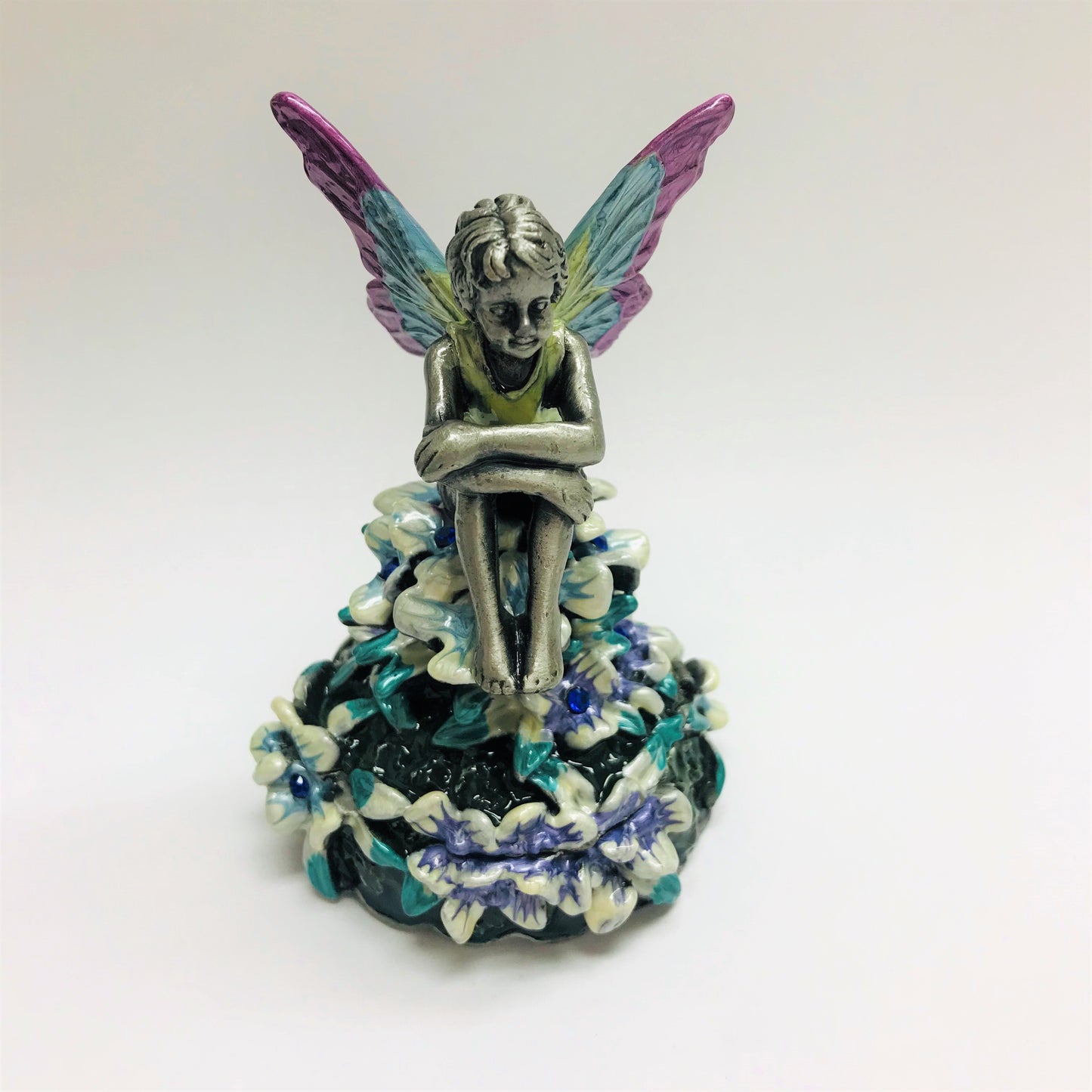 Cristiani Collezione Sitting Fairy Trinket Box.