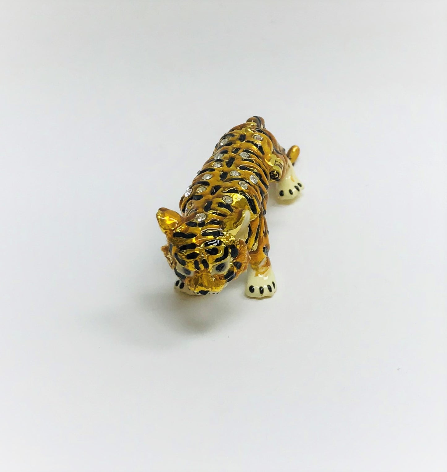 Cristiani Collezione Small Tiger Trinket Box.